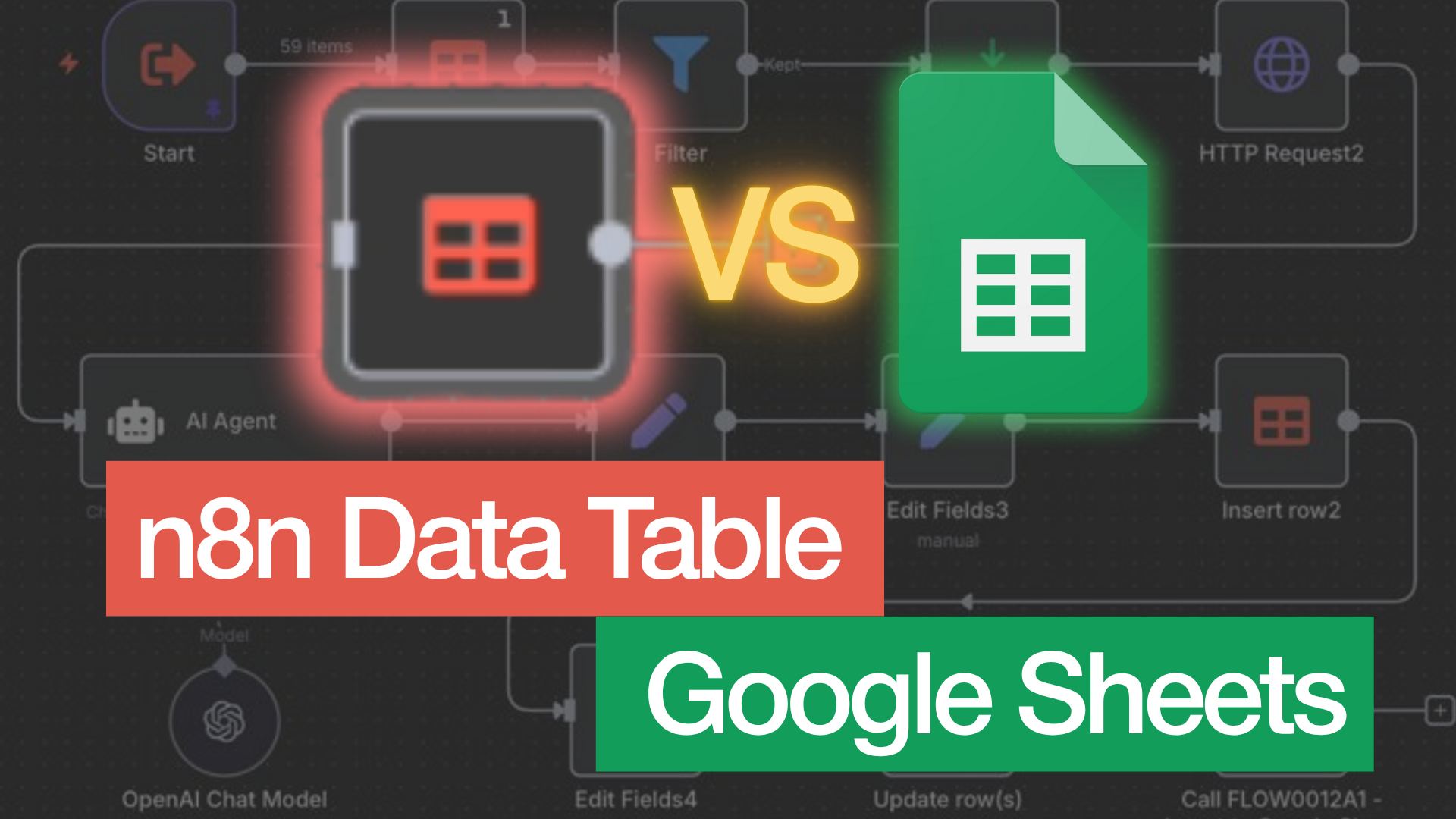 n8n Native Tables vs Google Sheets: Mana yang Lebih Unggul untuk Automasi?